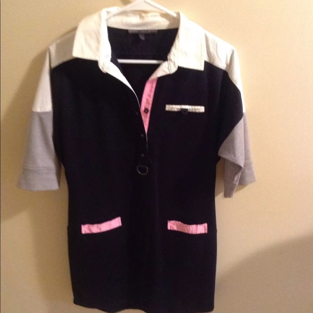 Woman’s The Limited Navy polo dress size M
